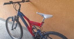 Dječji bicikl mtb sa prednjom i zadnjom suspenzijom 24 cola.