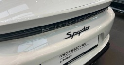 Porsche 718 Spyder 4.0 manual, 420 KS, KAM+LED