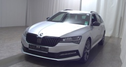 Škoda Superb Kombi 1.5 TSI DSG SportLine 150 KS, LED+KAM+GR SJED+VIRT+TEM+AS...