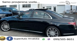 Mercedes S 350d 4M 286 KS, ZRAČNI+ACC+360+LED+4xGR SJED+HEAD+PANO+MASAŽA