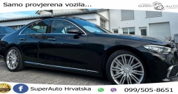 Mercedes S 350d 4M 286 KS, ZRAČNI+ACC+360+LED+4xGR SJED+HEAD+PANO+MASAŽA