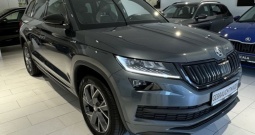 Škoda Kodiaq 2.0 TDI DSG Sportline 150 KS, ACC+LED+4xGR SJED+ASIST+NAVI