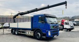 6.6m Volvo 6x2 + HIAB 144 kran (2005) *Češka*