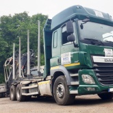 6x4 šuma 33/26t DAF 510KS mijeh (moguće + prikolica = 70/48t set) *ČEŠKA*