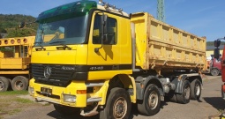 8x6 kiper bordmatik 120/48t special MB Actros 4148 automat EPS *ČEŠKA*