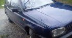 VW Golf III 1.9 dizel, neregistriran