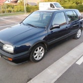 Vw Golf 1.6i, reg.2/25, zamjena