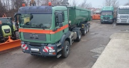 Man tga 18. 430 4x4h bls - hydrodrive, sa poluprikolicom meiller, 2006 god.