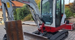 Bager Takeuchi TB225 Powertilt viličar valjak demper traktorska kosilica 4x4