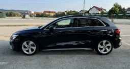 Audi A3 35 2.0 S-Tronic, 2xs-line, garancija, servis, pano, radar, led