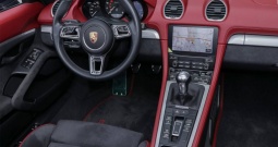 Porsche 718 Spyder 4.0 manual 420 KS, KAM+LED+GR SJED+TEM+CHRONO+BOSE