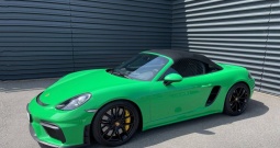 Porsche 718 Spyder 4.0 PDK 420 KS, KAM+GR SJED+CHRONO+BOSE