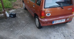 Prodajem Daewoo Tico SX u ispravnom stanju, 47.000 km, nije registriran