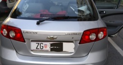 Chevrolet lacetti 1,6, registriran