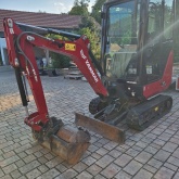 Bager Yanmar SV15VT valjak demper traktor kosilica 4x4