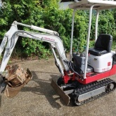 Mini bager Takeuchi TB80-I8 - 2009