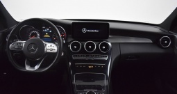 Mercedes C 220d T 4M Aut. AMG 194 KS, TEM+LED+GR SJED+PANO