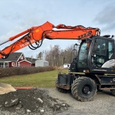 Bager Hitachi ZX well equipped