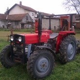 Traktor Mf dupla vuča