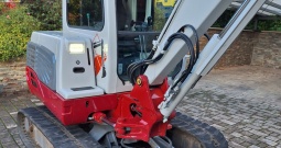 Bager Takeuchi TB235 Yanmar motor Powertilt viličar valjak demper traktor 4x4