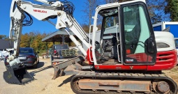 Bager Takeuchi TB290 Powertilt viličar valjak demper traktor 4x4