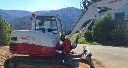 Bager Takeuchi TB290 Powertilt viličar valjak demper traktor 4x4