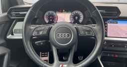 Audi A3 35 TDI S tronic 2x S line 150 KS, LED+TEM+GR SJED+VIRT+ASIST