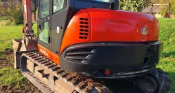 Bager Kubota KX080-4 viličar valjak demper traktor kosilica 4x4