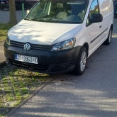 VW Caddy maxi 1,6 tdi, kupljen u zubaku, registriran