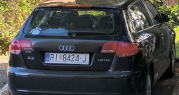 Audi A3 sportback registriran godinu dana