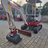 Bager Takeuchi TB216 viličar valjak demper traktorska kosilica 4x4