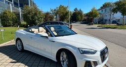 Audi A5 Cabriolet 40 TFSI Aut. S line 204 KS, BEŽ+LED+TEM