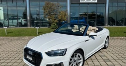 Audi A5 Cabriolet 40 TFSI Aut. S line 204 KS, BEŽ+LED+TEM