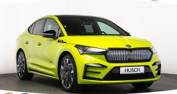 Škoda ENYAQ iV 80x 82 kWh AWD COUPE RS 299 KS, LED+ACC+GR SJED+PANO+KAM+ASIST