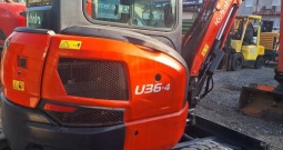 Kubota U36-4 Godina proizv. 2018 Težina stroja 3900 kg.