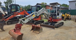 Mini bager Takeuchi TB 225 God.pr.2018 Težine 2,3 t.