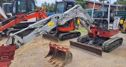 Mini bager Takeuchi TB 225 God.pr.2018 Težine 2,3 t.