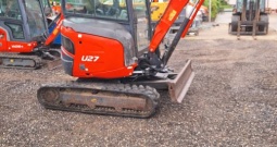 Mini bager Kubota U27, godina pr. 2014