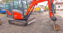 Mini bager Kubota U27, godina pr. 2014