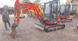 Mini bager Kubota U27, godina pr. 2014