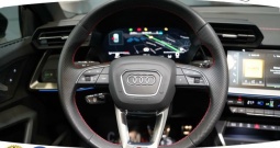 Audi A3 1.5 TFSI S tronic S line 150 KS, ACC+KAM+LED+GR SJED+PANO+VIRT+NAVI