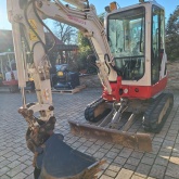 Bager Takeuchi TB225 Yanmar motor viličar valjak demper traktorska kosilica 4x4