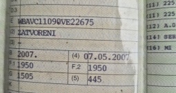 BMW 318d,Prvi vlasnik kupljen u Tomiću