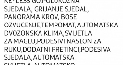 Renault scenic 7 sjedala