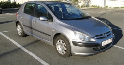 Peugeot 307 1.6 benzin, registriran do 04/2026